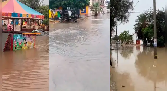 Piura bajo el agua tras lluvias intensas