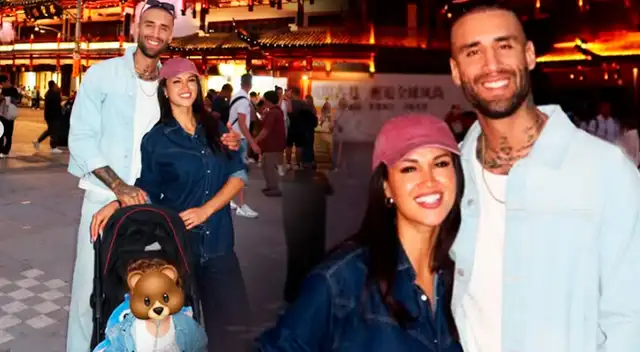 Angie Arizaga y Jota Benz realizaron un especial viaje familiar.