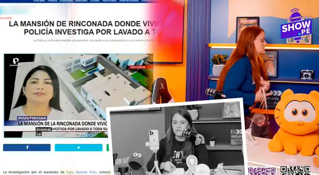 Lourdes Sacín se retira EN VIVO de programa al ENTERARSE de investigación contra 'La China Polo' por mansión y EXPLOTA: "¡Yo no...!"