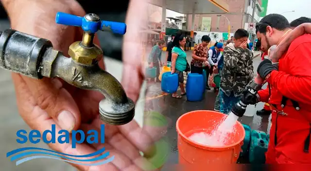 Sedapal anuncia CORTE DE AGUA de hasta 14 HORAS SEGUIDAS este viernes 23 de octubre.