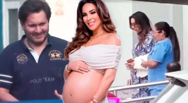 Silvia Cornejo se convirtió en madre por segunda vez.