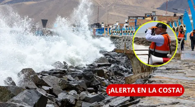 Fuertes oleajes en Perú: 75 puertos cerrados hasta el 25 de octubre en siete regiones.