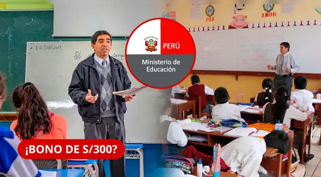 Bono de S/300 para Educación: quiénes podrían cobrarlo y qué falta para aprobar el pago. Bono de S/300 para Educación: quiénes podrían cobrarlo y qué falta para aprobar el pago.