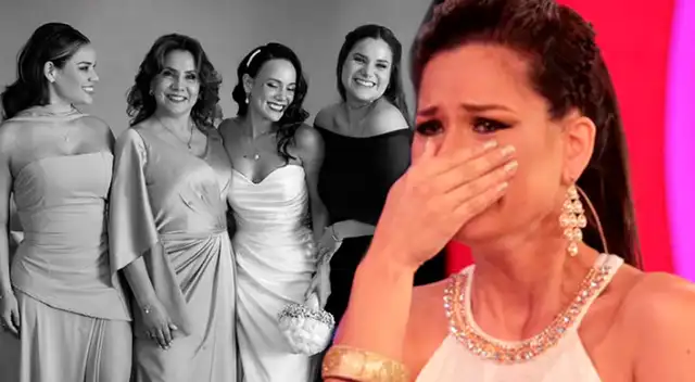 Andrea San Martín se ausentó de importante celebración de su hermana.