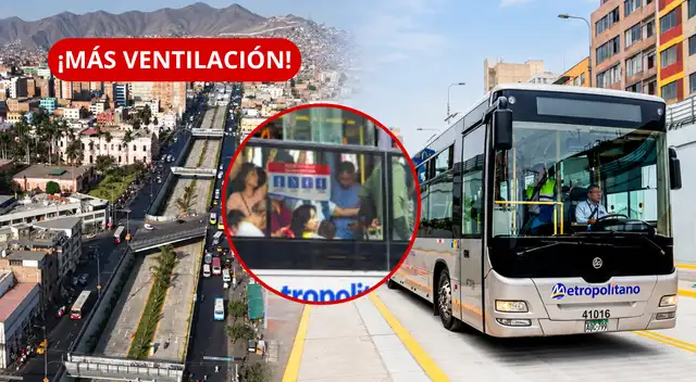 Metropolitano: ATU anuncia más ventilación, bebederos y rutas alternas ante El Niño.