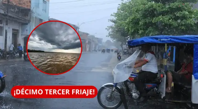 Décimo tercer friaje en Perú: Senamhi alerta por lluvias, vientos de 50 km/h y bajas temperaturas.