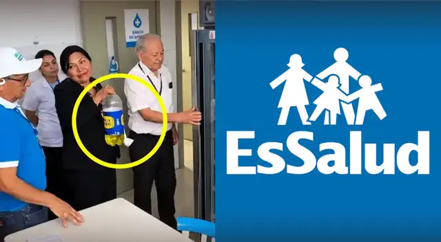 Hallan GASEOSA de tres litros en refrigeradora para MUESTRAS DE SANGRE en hospital de EsSalud.