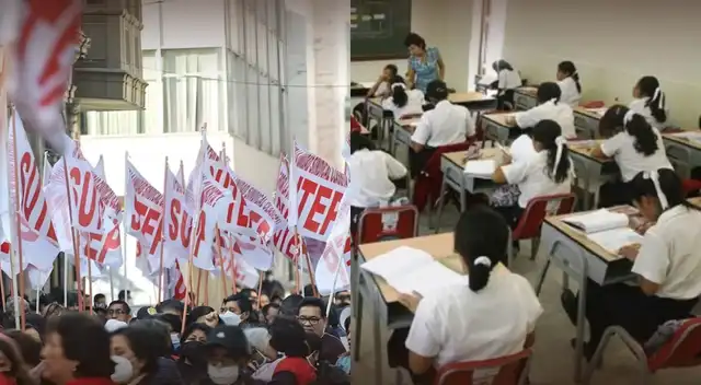 ¿Se CANCELAN las clases escolares en todo el Perú? Minedu emite postura oficial ante PARO NACIONAL de SUTEP.