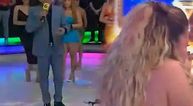 Conocido conductor de TV agrede a su compañera EN VIVO con un dron