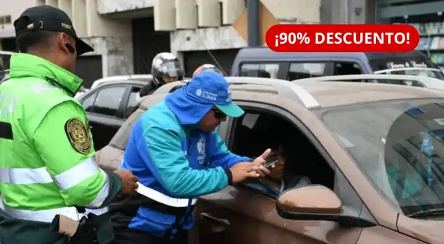 SAT de Lima ofrece descuento de hasta 90% en papeletas hasta el 23 de noviembre: requisitos y cómo pagar. SAT de Lima ofrece descuento de hasta 90% en papeletas hasta el 23 de noviembre: requisitos y cómo pagar.