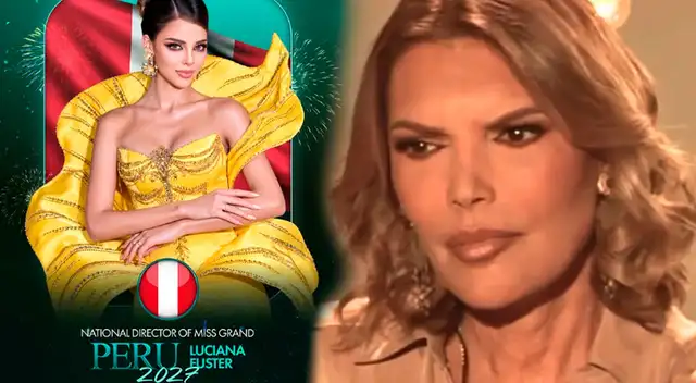 Luciana Fuster es anunciada como nueva directora de Miss Grand Perú.