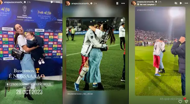 Ana Paula Consorte recuerda un momento especial con Paolo Guerrero. Ana Paula Consorte recuerda un momento especial con Paolo Guerrero.