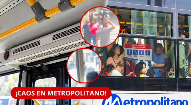 Metropolitano: pasajero baja en zona no autorizada durante desvíos por el Señor de los Milagros.