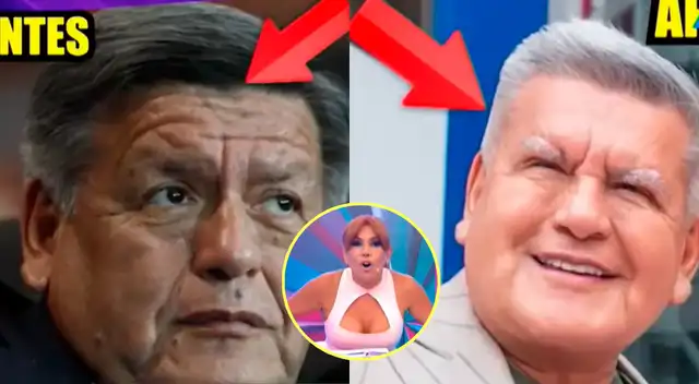 Magaly Medina queda en shock con el NUEVO ROSTRO de César Acuña tras someterse a unos ‘RETOQUITOS’ y lanza polémico comentario: “Le han hecho…” Magaly Medina queda en shock con el NUEVO ROSTRO de César Acuña tras someterse a unos ‘RETOQUITOS’ y lanza polémico comentario: “Le han hecho…”