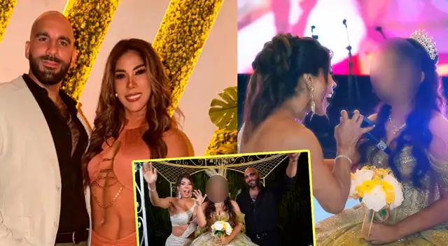 ¿AMOR A DISTANCIA? Novio de Karen Dejo se despide con EMOTIVO mensaje tras asistir a la EXCLUSIVA fiesta de 15 años de su hija: “Hasta la próxima”