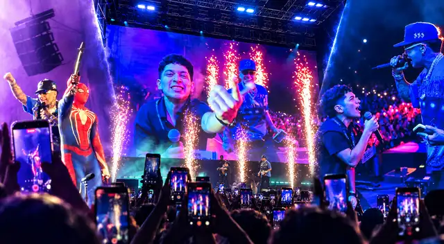 El cantante colombiano Blessd regresó al Perú y conquistó Arena Uno con sus mejores éxitos.