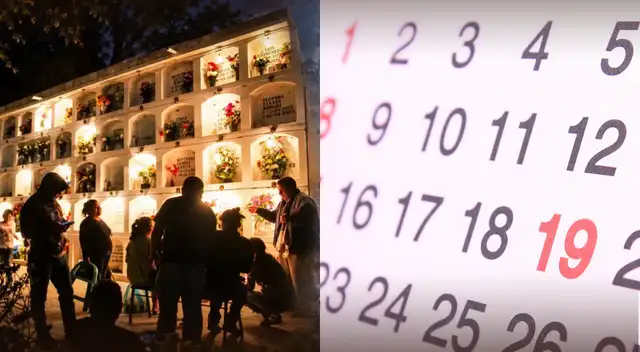 ¿El lunes 2 de noviembre es FERIADO o DÍA NO LABORABLE en Perú? Esto señala el calendario oficial del Gobierno.