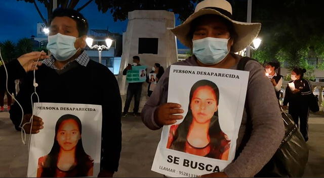  Gabino Machaca y Susana Cauna, padres de Judith Machaca.   