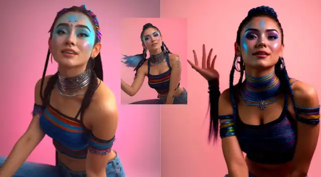 Milena Warthon en otra versión para los seguidores. Crédito: Omar Chira - GLR Milena Warthon en otra versión para los seguidores. Crédito: Omar Chira - GLR