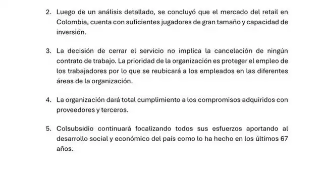 ¿Que pasará con los trabajadores del supermercado?