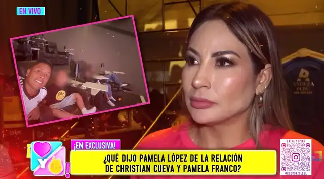 Pamela López dice la verdad detrás del encuentro de sus hijos con Christian Cueva.
