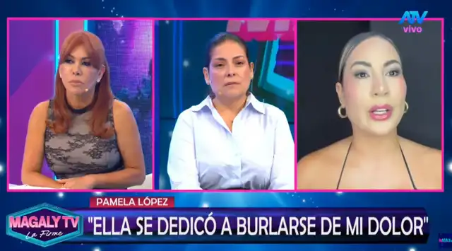 Pamela López hace fuerte acusación contra Pamela Franco.
