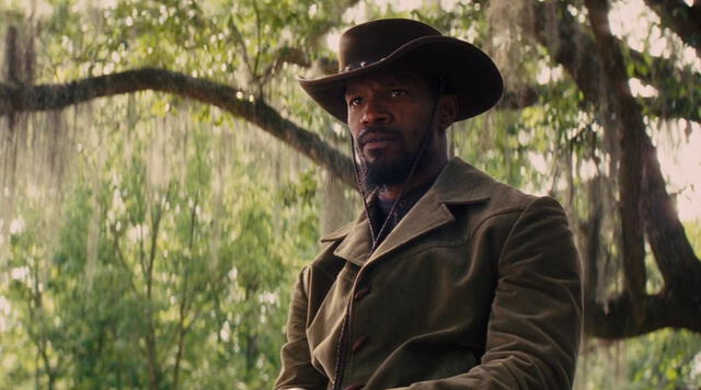 Jamie Foxx en "Django sin cadenas" (2012)   