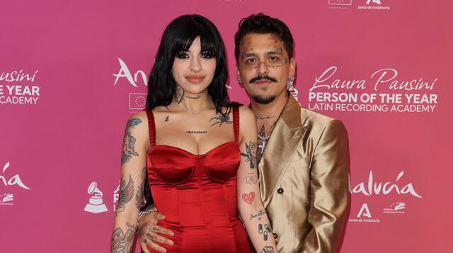 Cazzu y Christian Nodal.