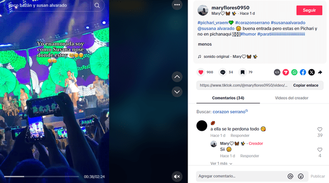 Susana Alvarado impacta con error.