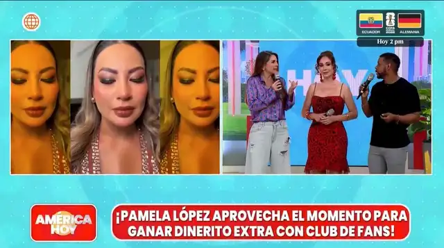 Pamela López LE PONE EL PARCHE a Rebeca Escribens por cuestionar su talento: “Soy una persona...”