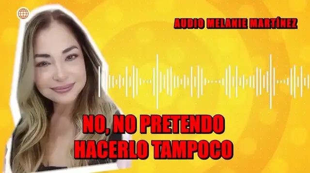 ¿SE MOLESTÓ? Melanie Martínez SORPRENDE al revelar que Pamela Franco le ENVIÓ un audio tras la polémica declaraciones: “No me gustó” ¿SE MOLESTÓ? Melanie Martínez SORPRENDE al revelar que Pamela Franco le ENVIÓ un audio tras la polémica declaraciones: “No me gustó”