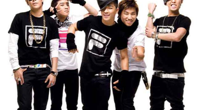 Banda coreana Big Bang.