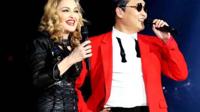 Madonna y PSY.