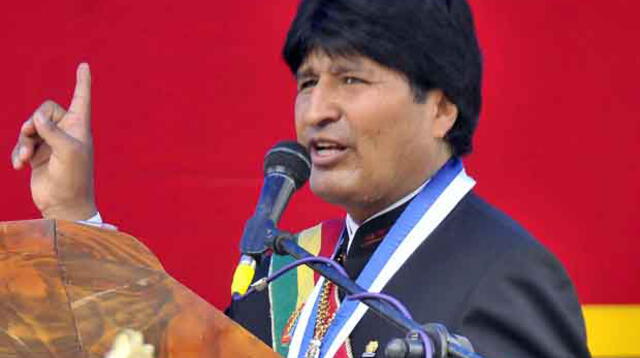 Evo Morales. 
