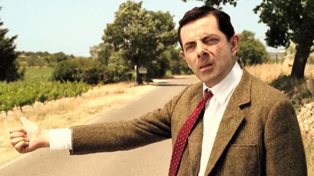 Mr. Bean, a punto de la despedida.