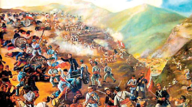 La Batalla de Tarapacá.