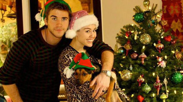 Miley Cyrus y Liam Hemsworth.