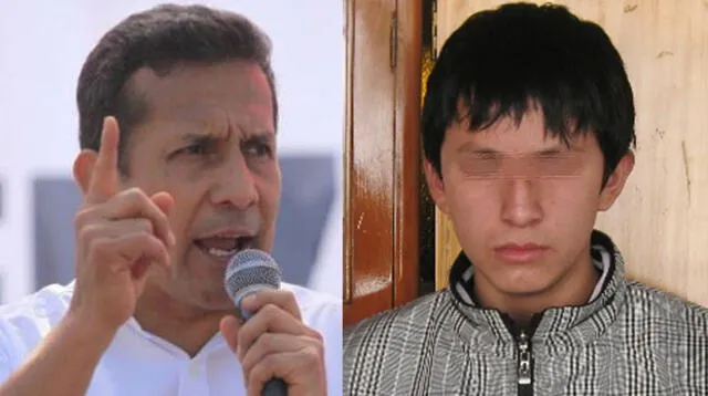 Ollanta Humala pide que Gringasho no sea protegido aún siendo menor de edad.