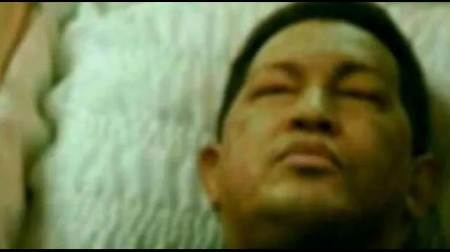 Polémica foto de Hugo Chávez suspuestamente muerto, circula por la web.