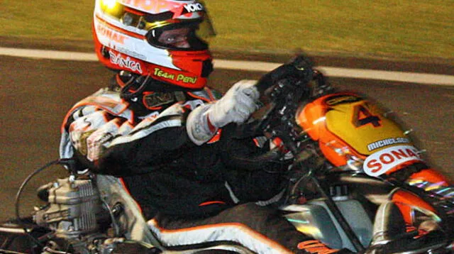 Guty Michelsen quedó tercero en La Hora Nocturna de Kartismo y sigue preparándose para el mundial.