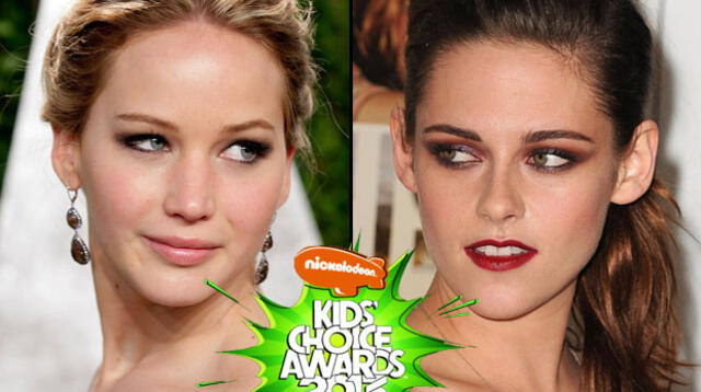 Kristen Stewart y Jennifer Lawrence medirán fuerzas en los Kids Choice Awards.