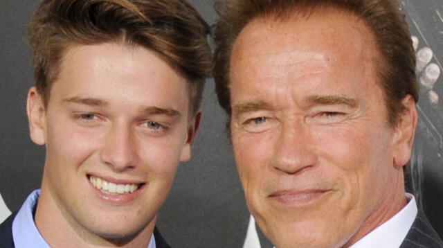 Padre e hijo: Patrick y Arnold Schwarzenegger