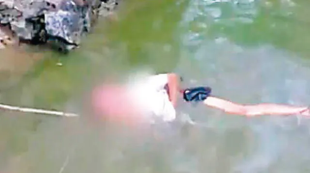 Caña de pescar eléctrica casi mata a pescador en Vietnam.