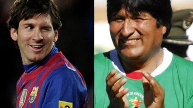 Evo Morales, desata polémica en la selección de Bolivia por condecoración a Lionel Messi.