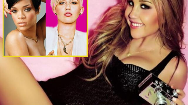 Amanda Bynes amenaza reinado en Twitter de Miley Cyrus y Rihanna