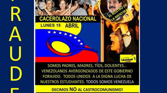 Nicolás Maduro fue proclamado Presidente de Venezuela y oposición convoca a cacerolazo esta noche.