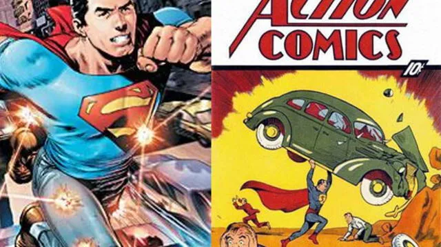 Superman, el hombre de acero, cumple 75 años de su primera publicación.