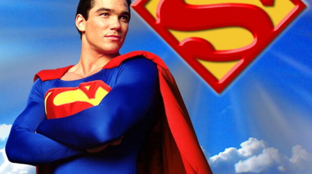 Dean Cain en la serie de televisión Superman.