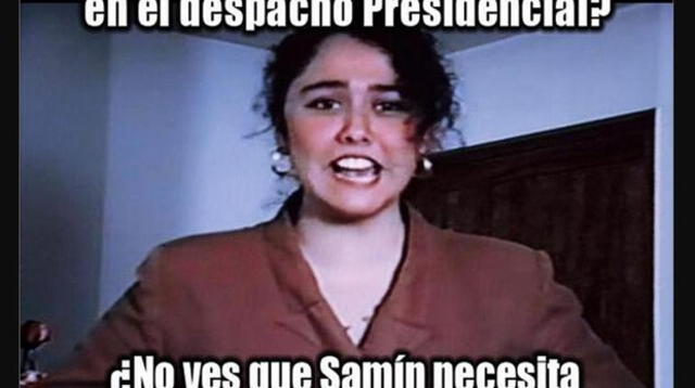 Memes de corto protagonizado por Nadine Heredia causan furor en las redes sociales