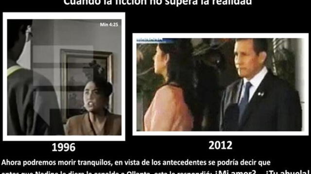 Memes de corto protagonizado por Nadine Heredia causan furor en las redes sociales